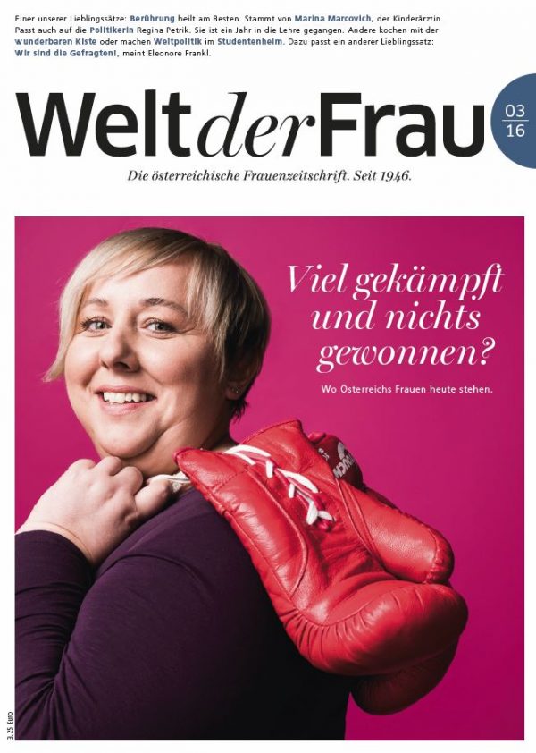 Welt der Frau, die österreichische Frauenzeitschrift, März 2016