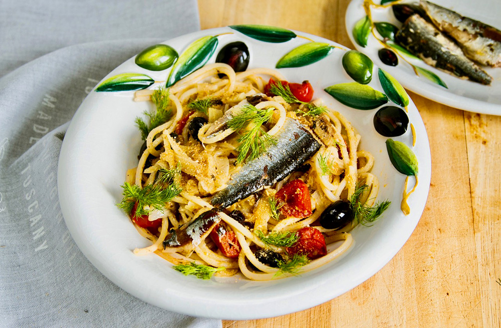 Sommerküche: Pasta mit Fenchel und Sardinen