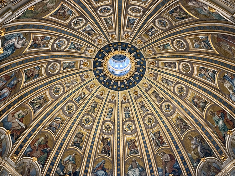 Kuppel Petersdom Vatikan Rom