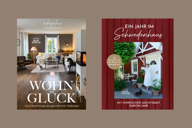 Buchempfehlung: „Wohnglück“ und „Ein Jahr im Schwedenhaus“