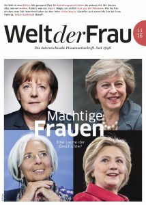 Welt der Frau, die österreichische Frauenzeitschrift, November 2016