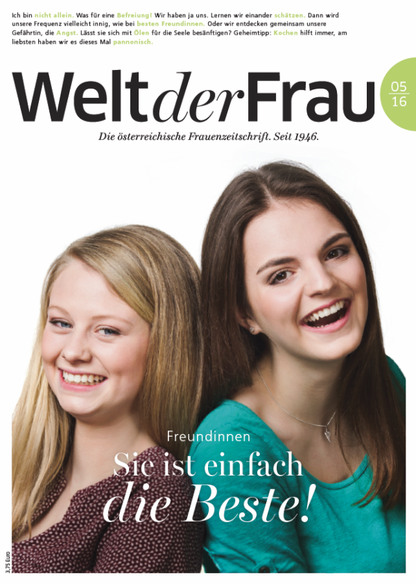 Welt der Frau, die österreichische Frauenzeitschrift, Mai 2016